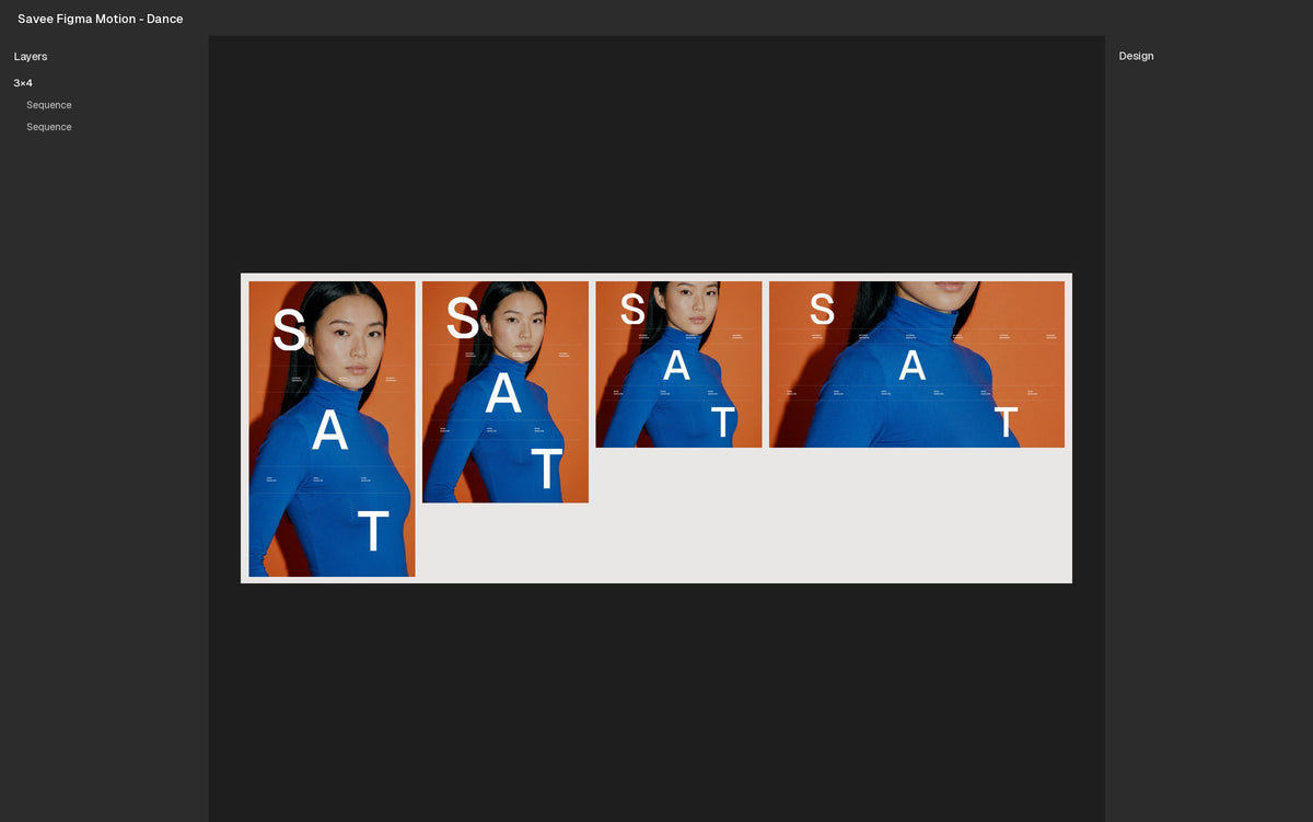 Dance Figma Motion template Figma file