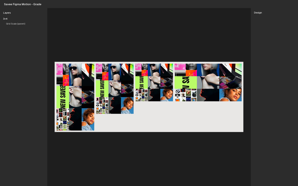 Grade Figma Motion template Figma file