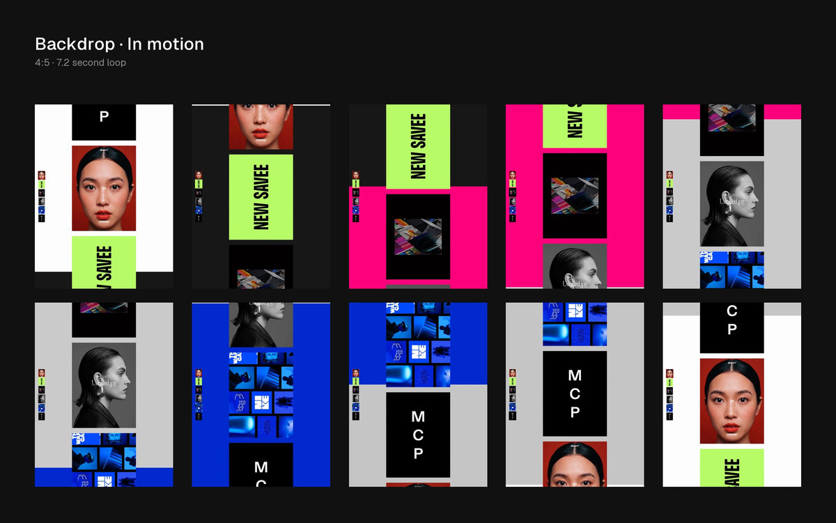 Backdrop Figma Motion template preview 2