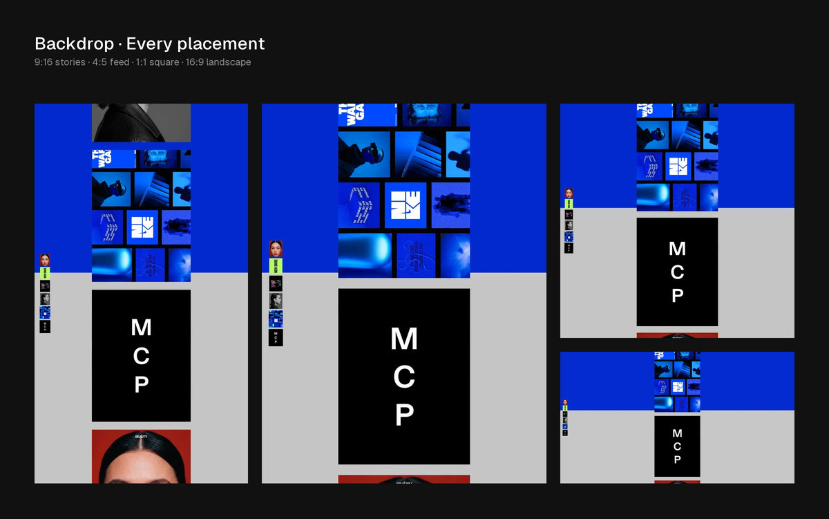Backdrop Figma Motion template preview 3