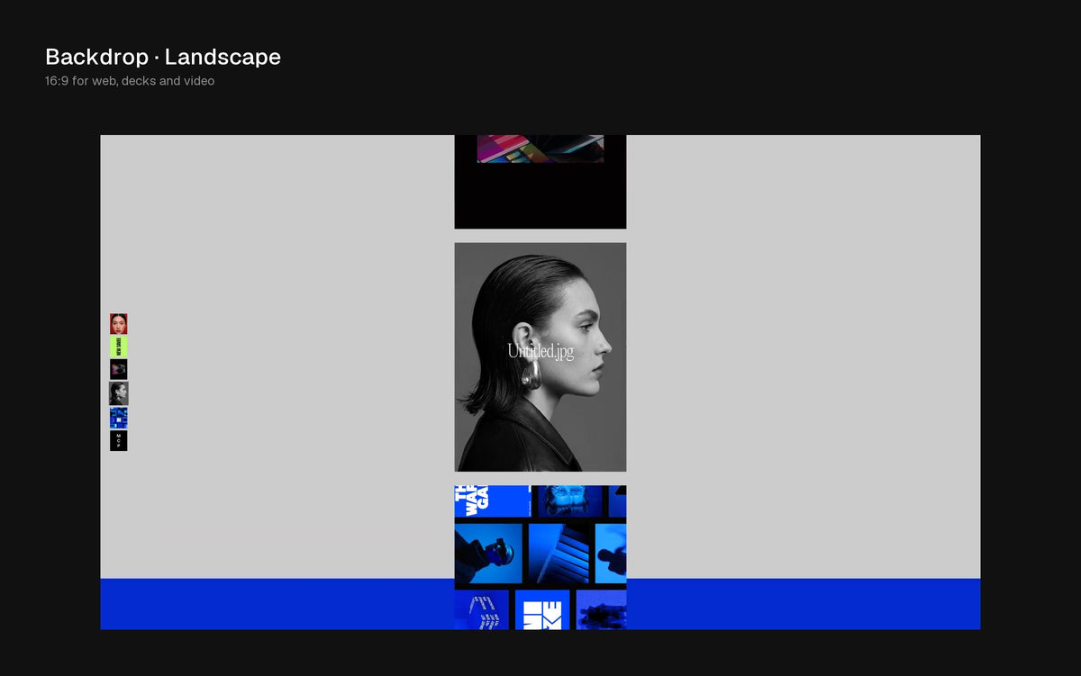 Backdrop Figma Motion template preview 4