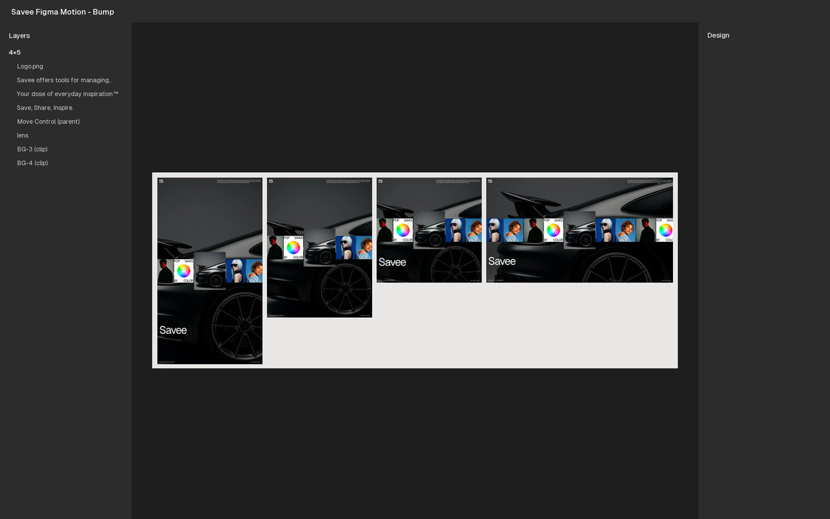 Bump Figma Motion template in Figma