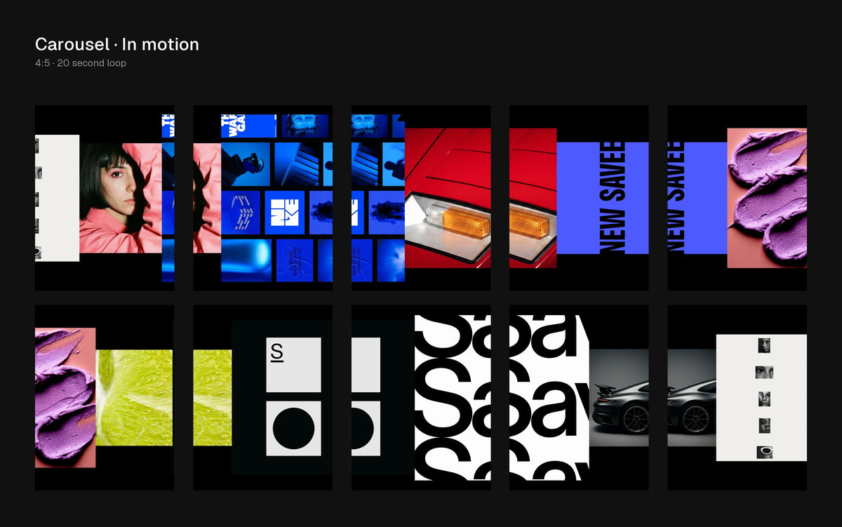 Carousel Figma Motion template preview 2