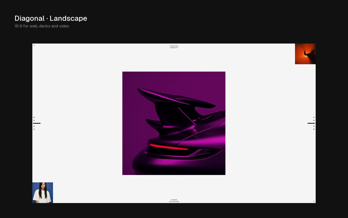 Diagonal Figma Motion template preview 4