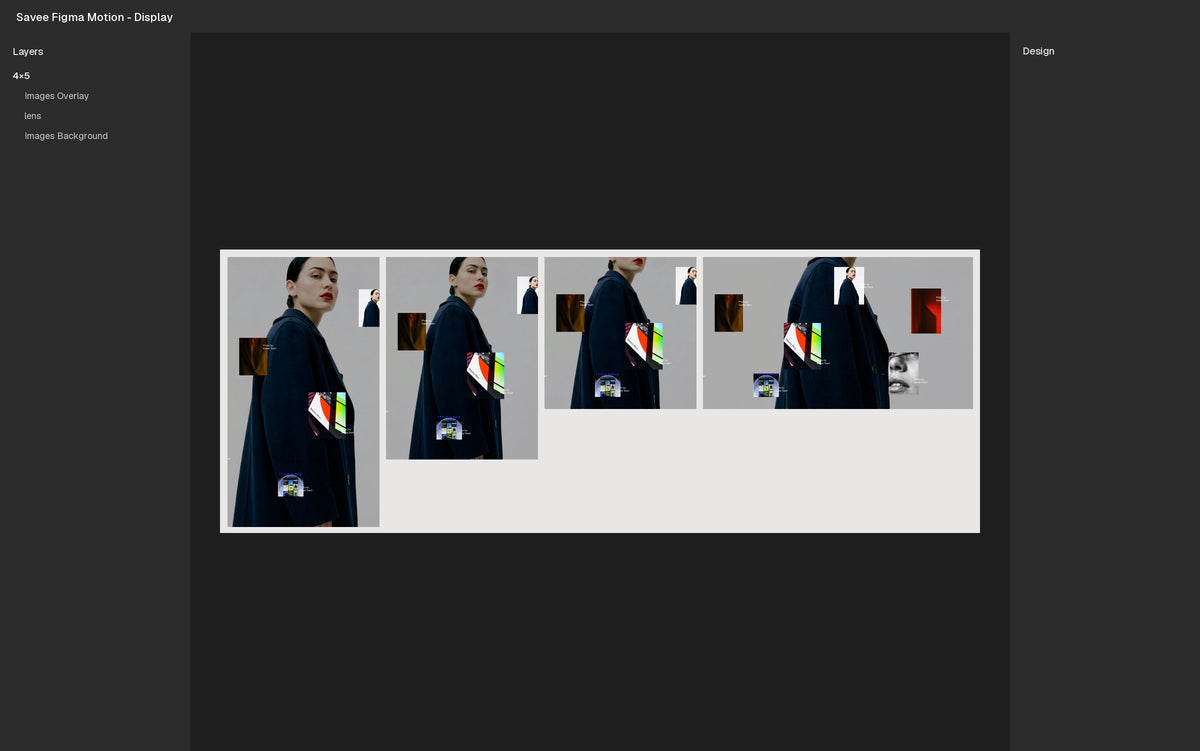 Display Figma Motion template in Figma