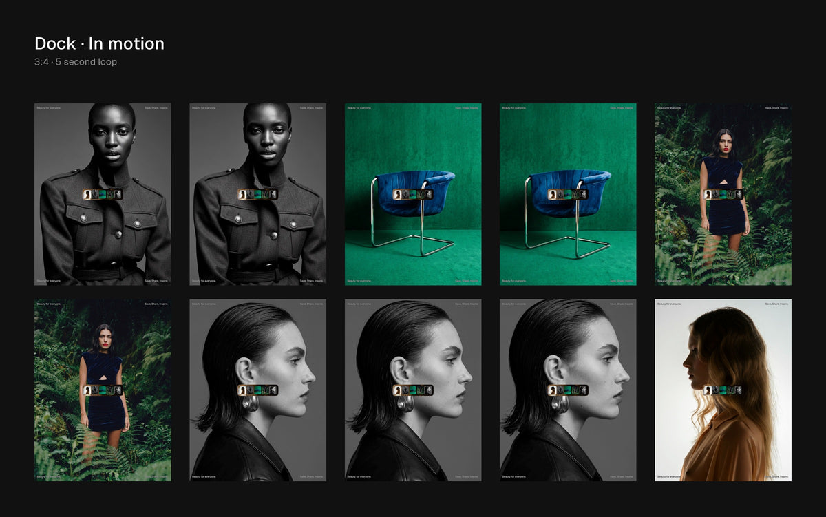 Dock Figma Motion template preview 2
