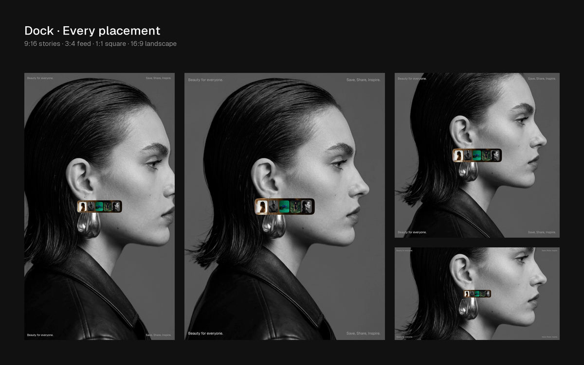 Dock Figma Motion template preview 3