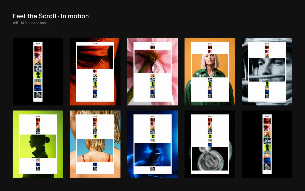 Feel the Scroll Figma Motion template preview 2