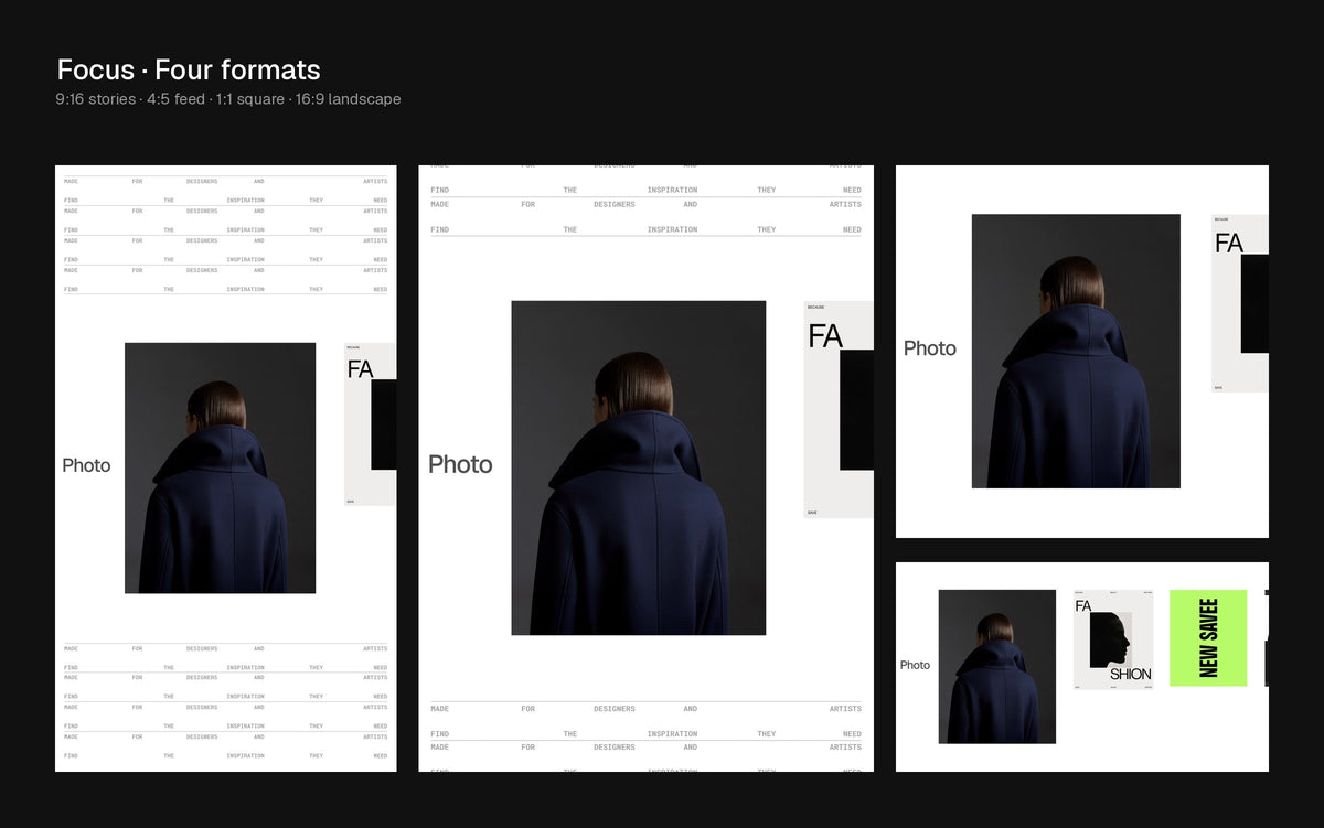 Focus Figma Motion template preview 1
