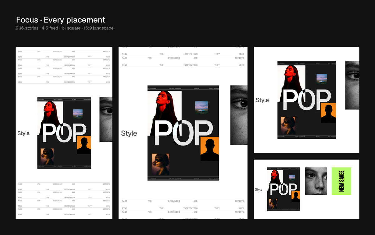 Focus Figma Motion template preview 3