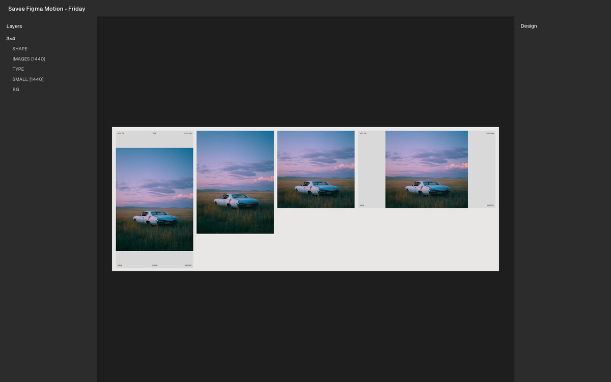 Friday Figma Motion template Figma file