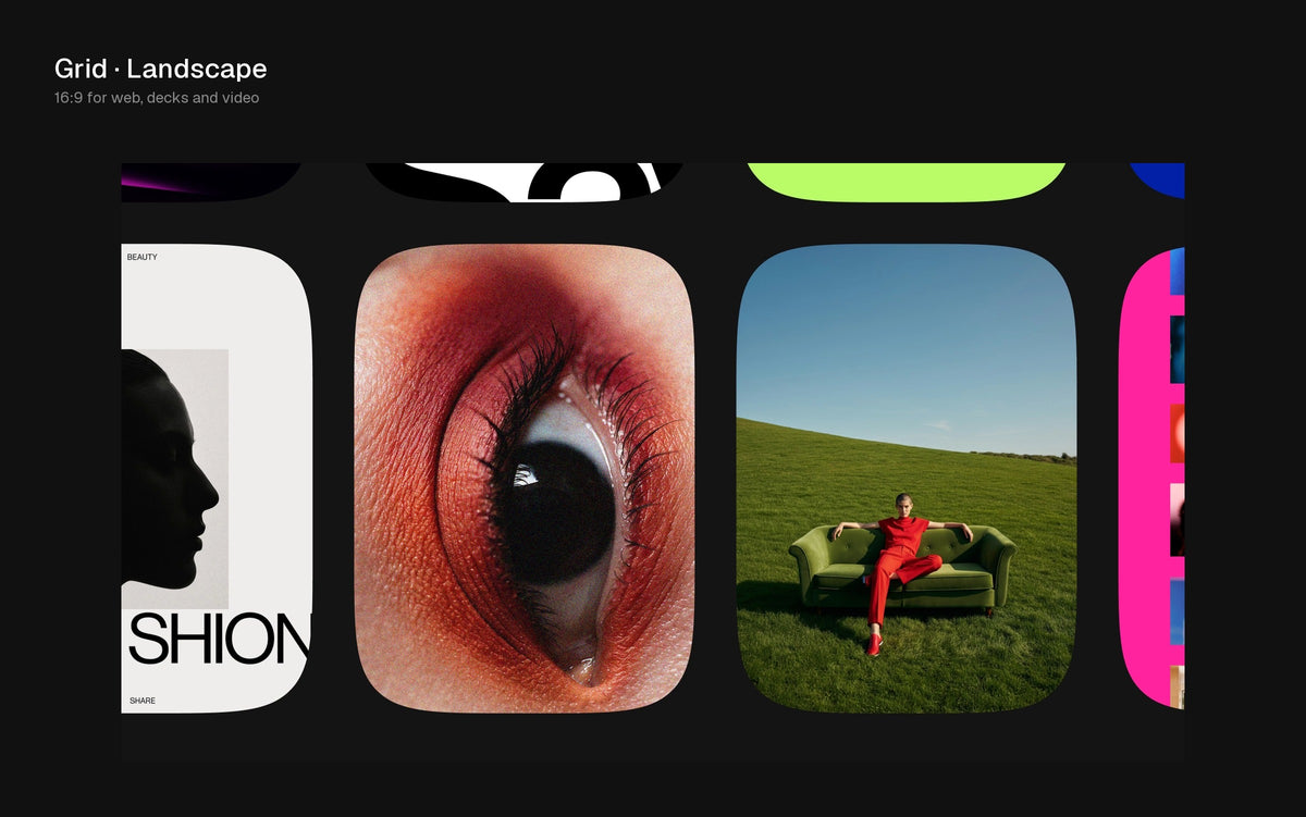 Grid Figma Motion template preview 4