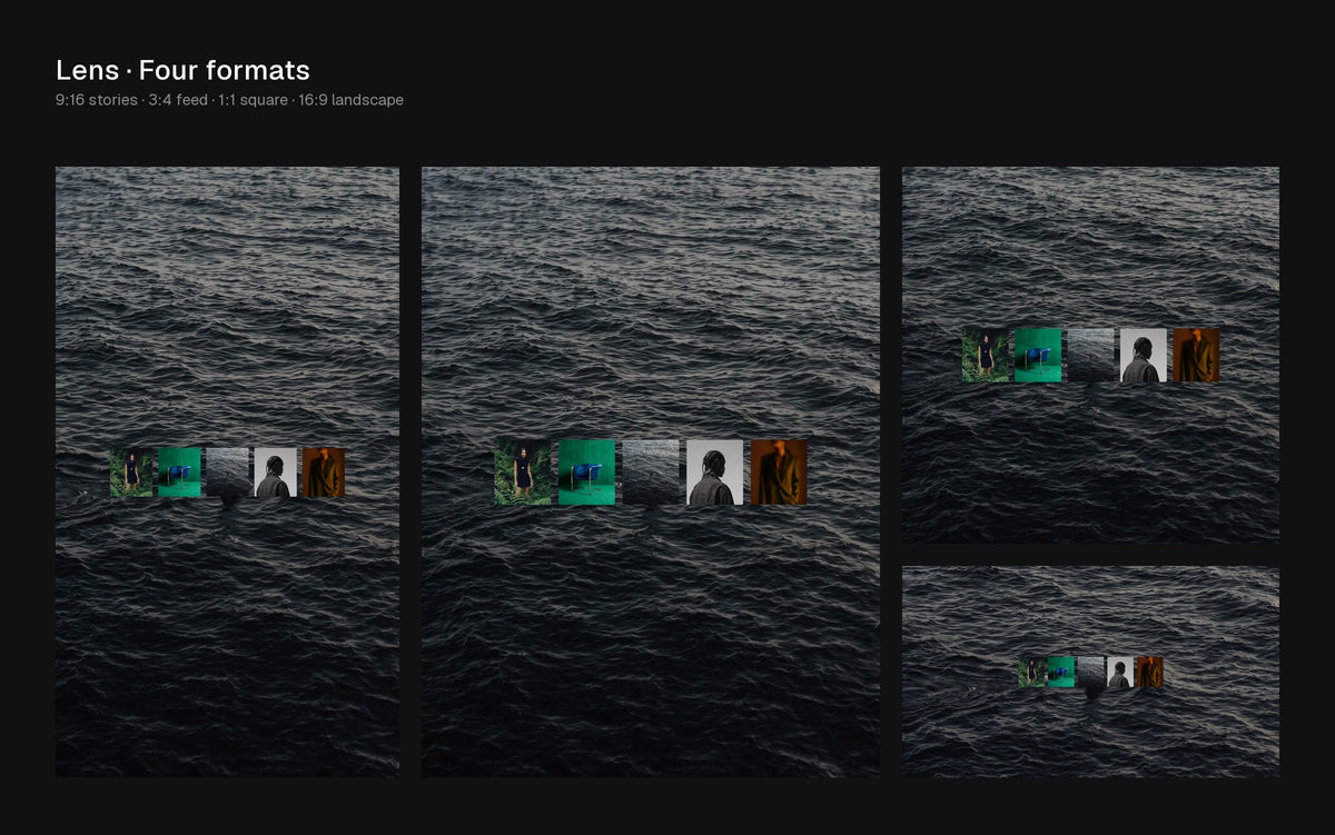 Lens Figma Motion template preview 1