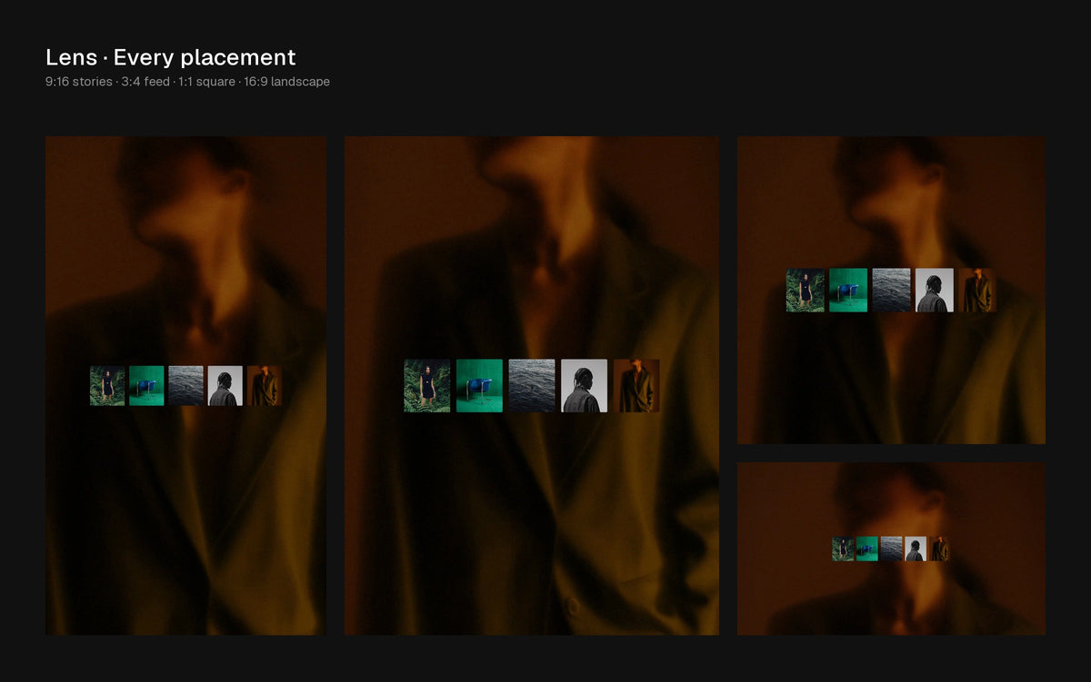 Lens Figma Motion template preview 3