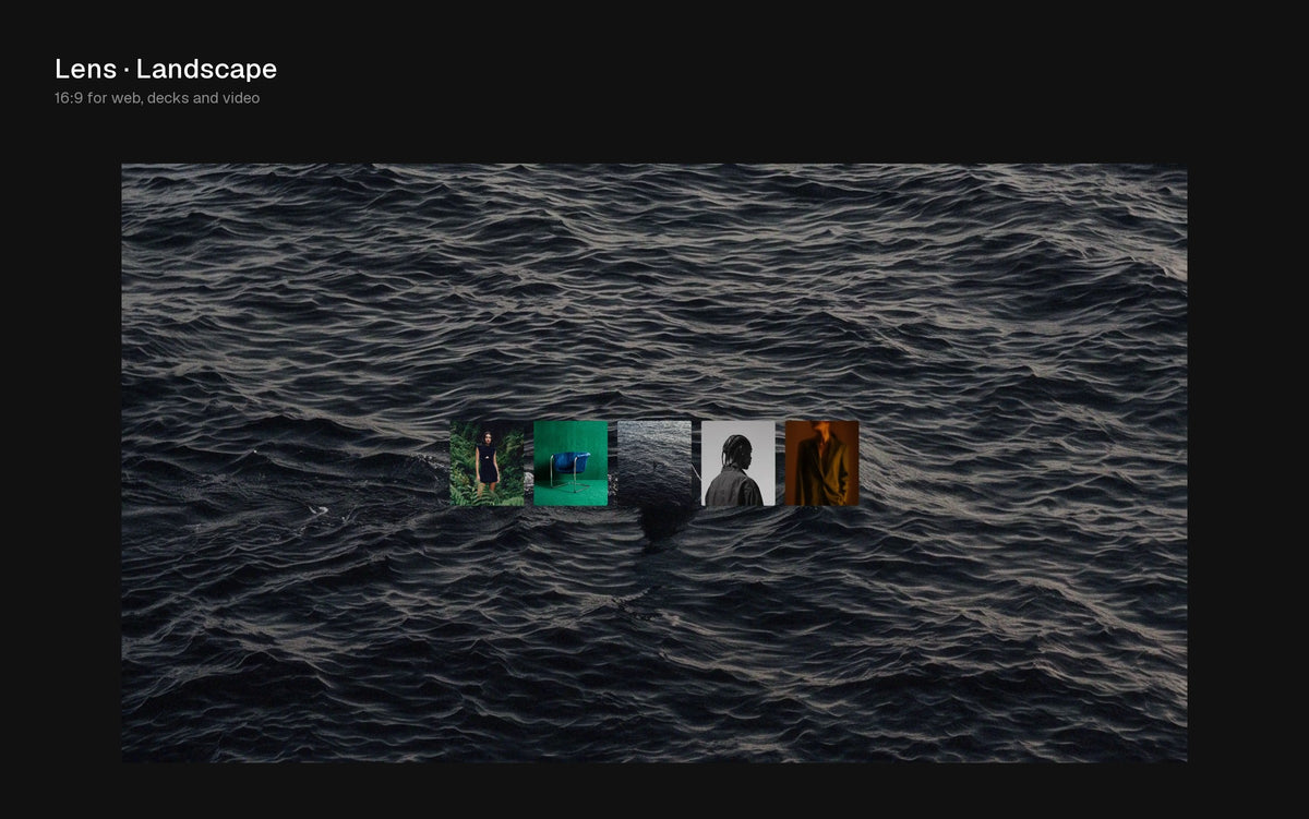 Lens Figma Motion template preview 4