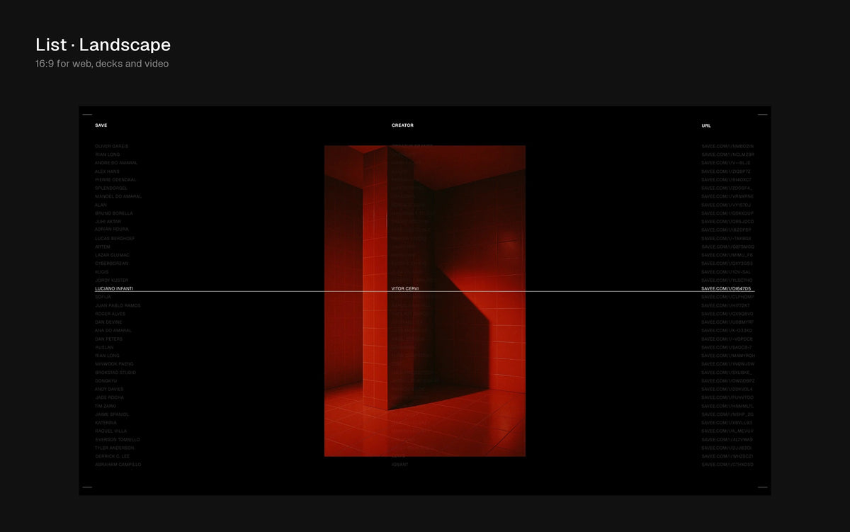 List Figma Motion template preview 4