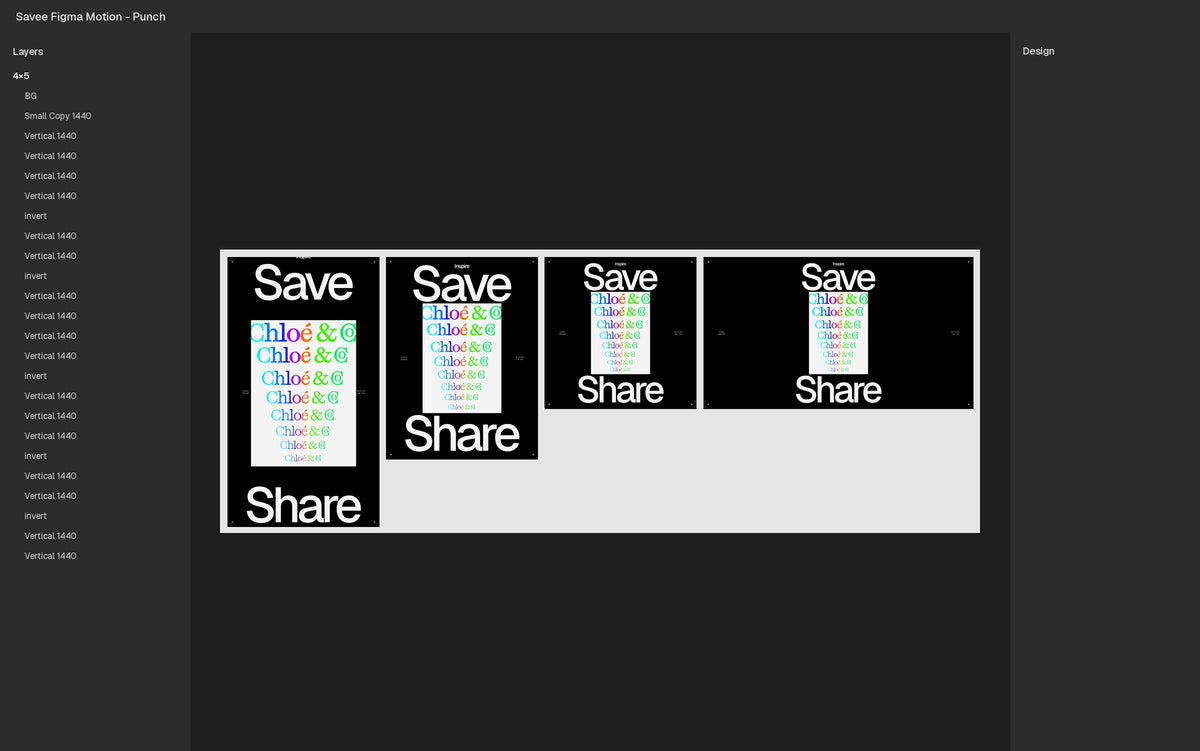 Punch Figma Motion template Figma file