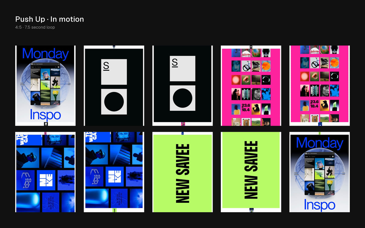 Push Up Figma Motion template preview 2