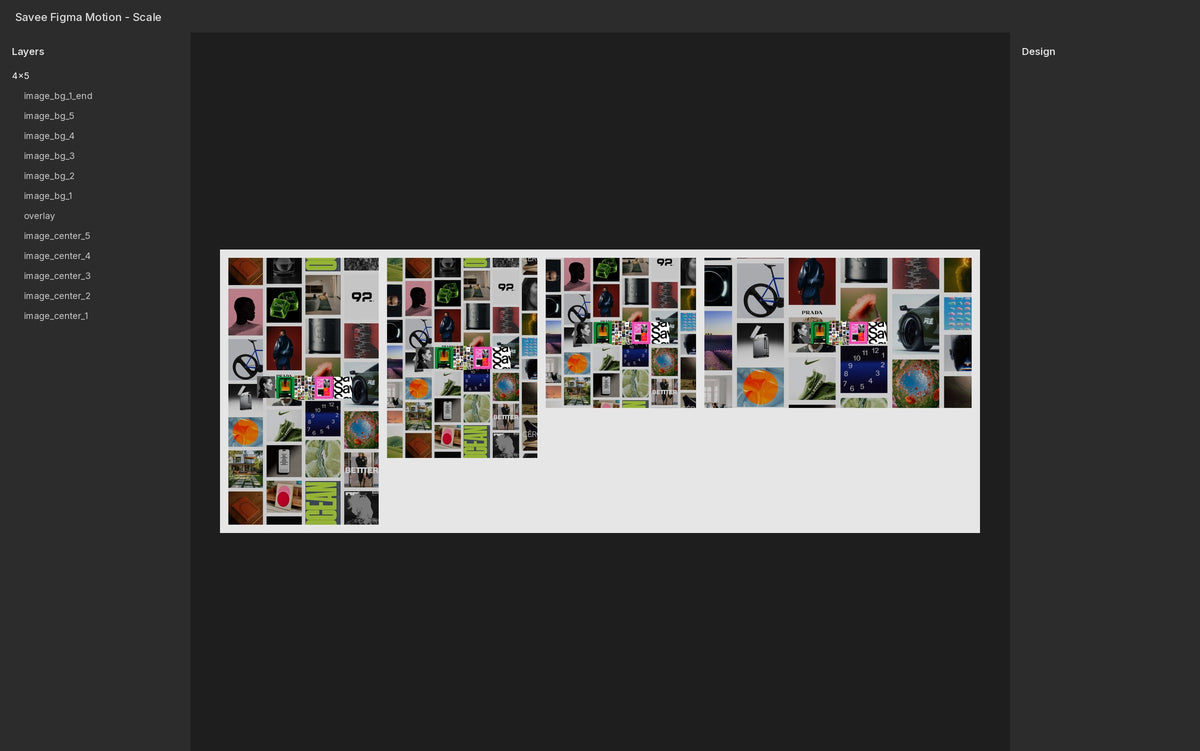 Scale Figma Motion template Figma file
