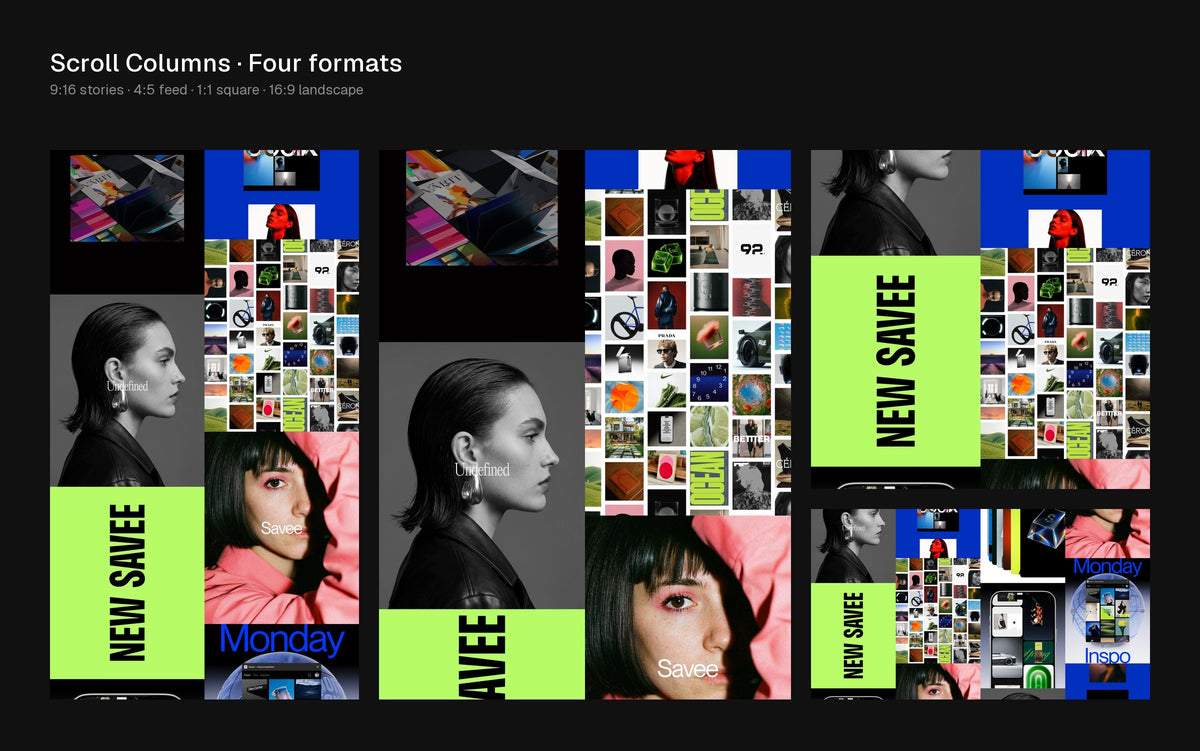 Scroll Columns Figma Motion template preview 1