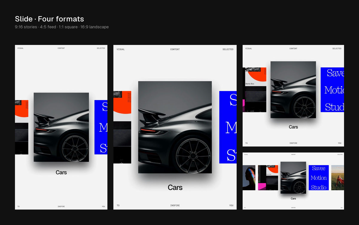 Slide Figma Motion template preview 1