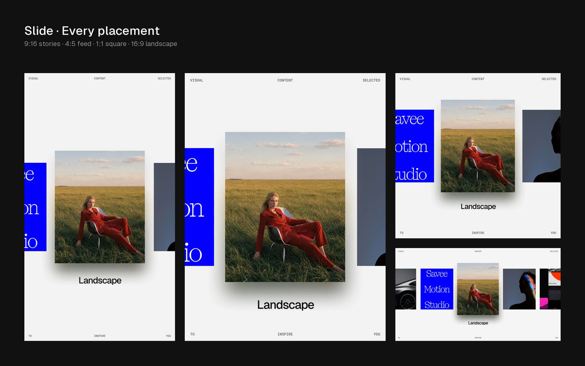 Slide Figma Motion template preview 3