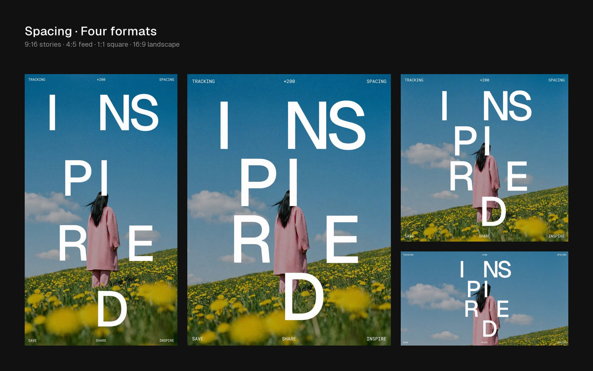 Spacing Figma Motion template preview 1