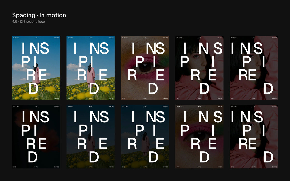 Spacing Figma Motion template preview 2