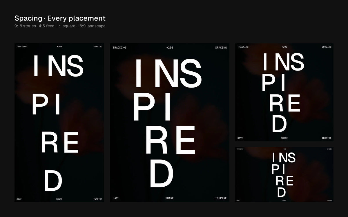 Spacing Figma Motion template preview 3
