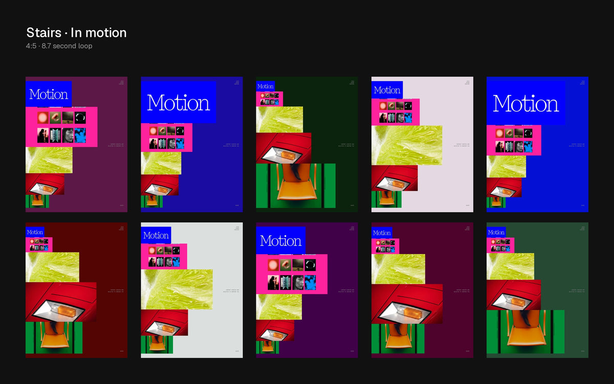 Stairs Figma Motion template preview 2