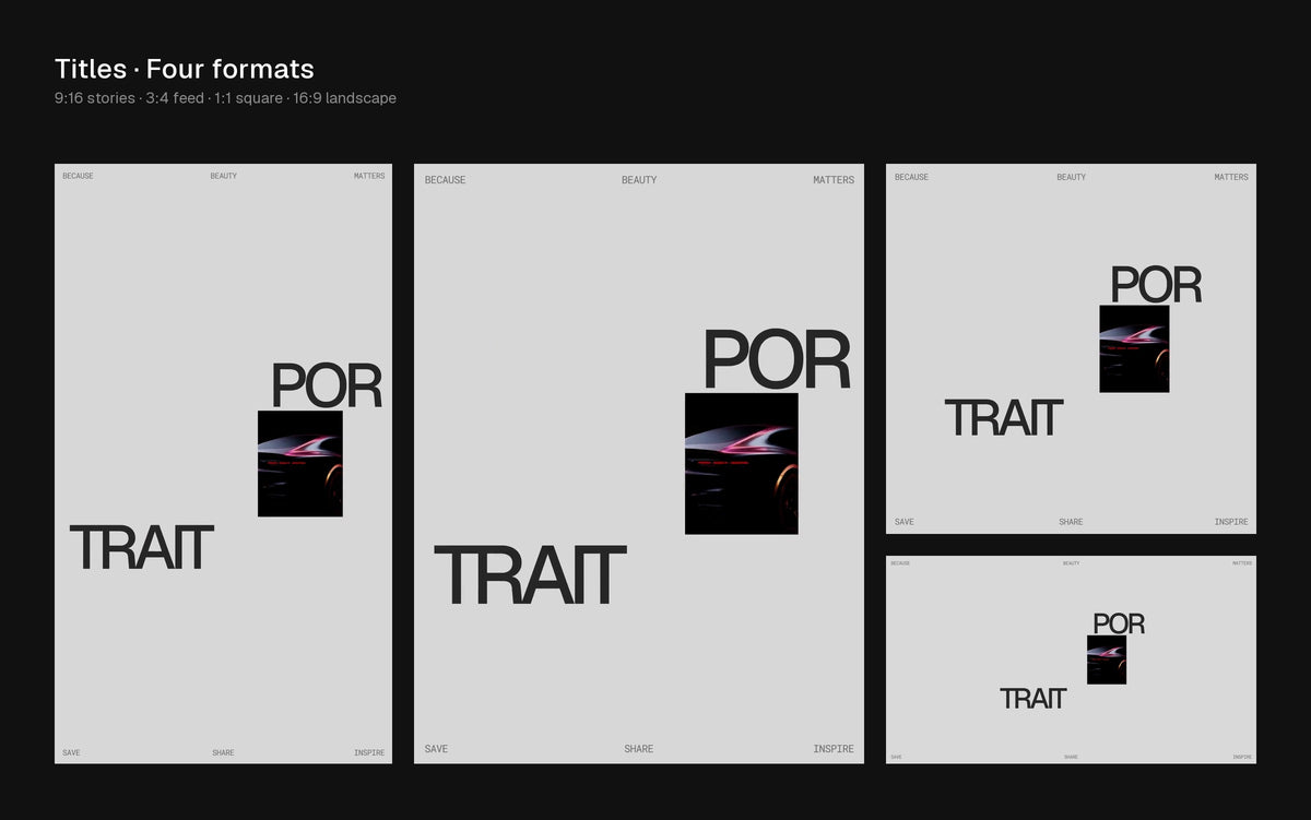 Titles Figma Motion template preview 1