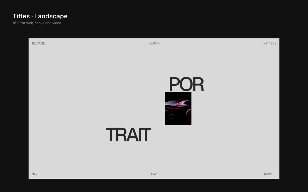 Titles Figma Motion template preview 4