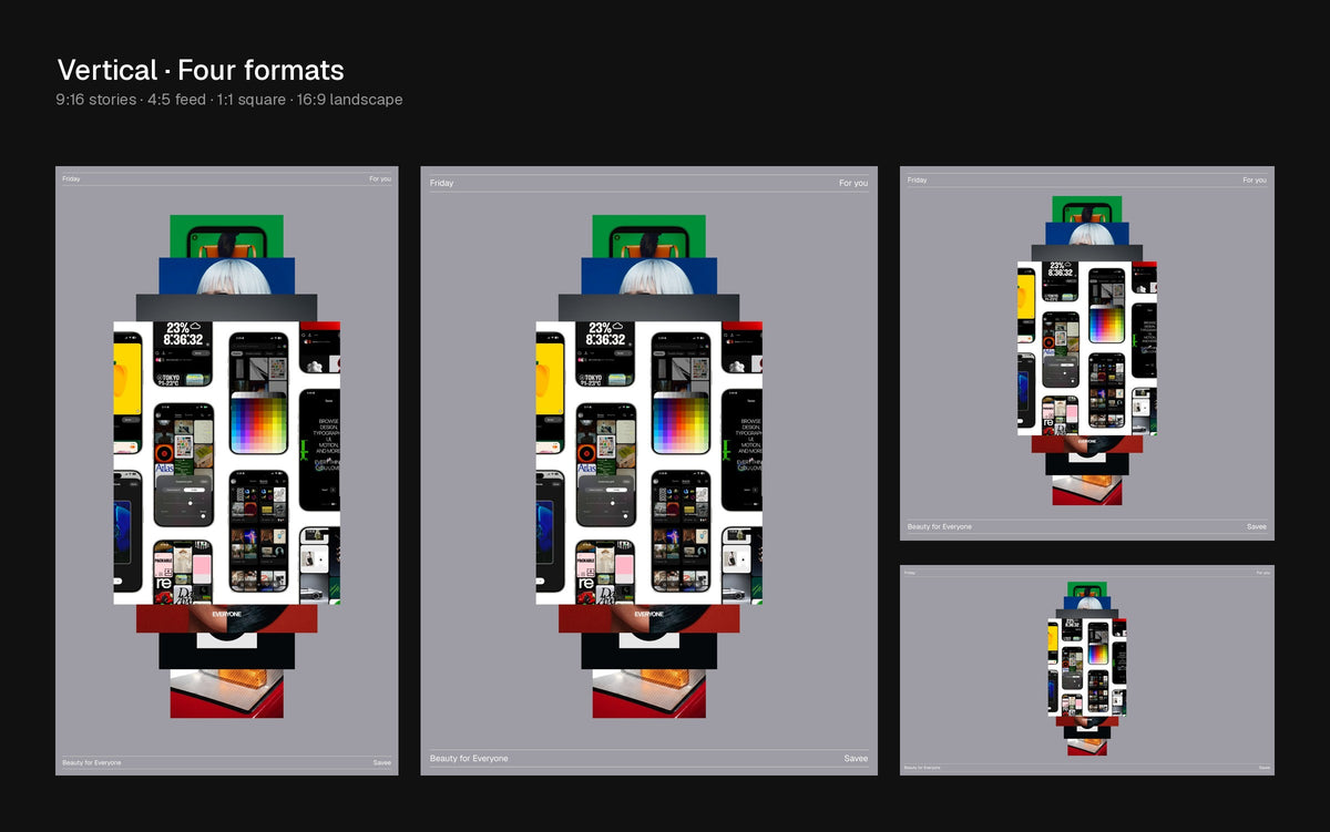 Vertical Figma Motion template preview 1
