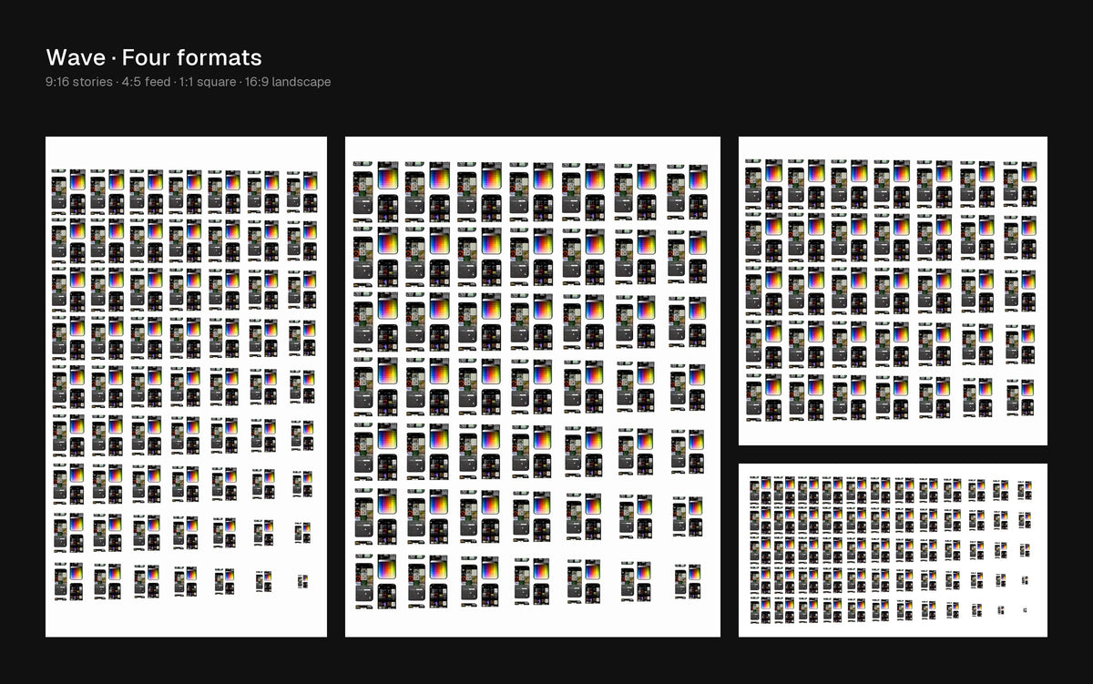 Wave Figma Motion template preview 1
