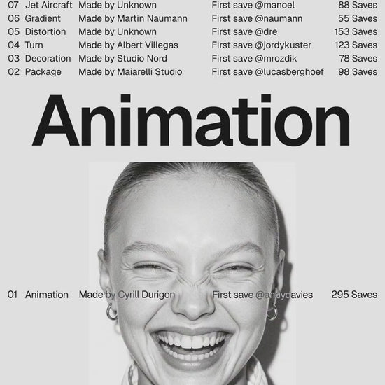 Directory Figma Motion template preview video