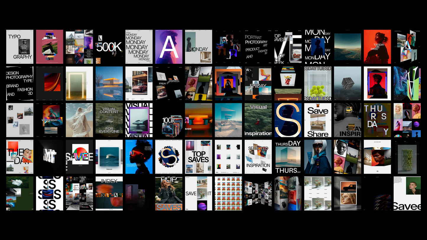 All 70 After Effects templates included in the All Templates Bundle